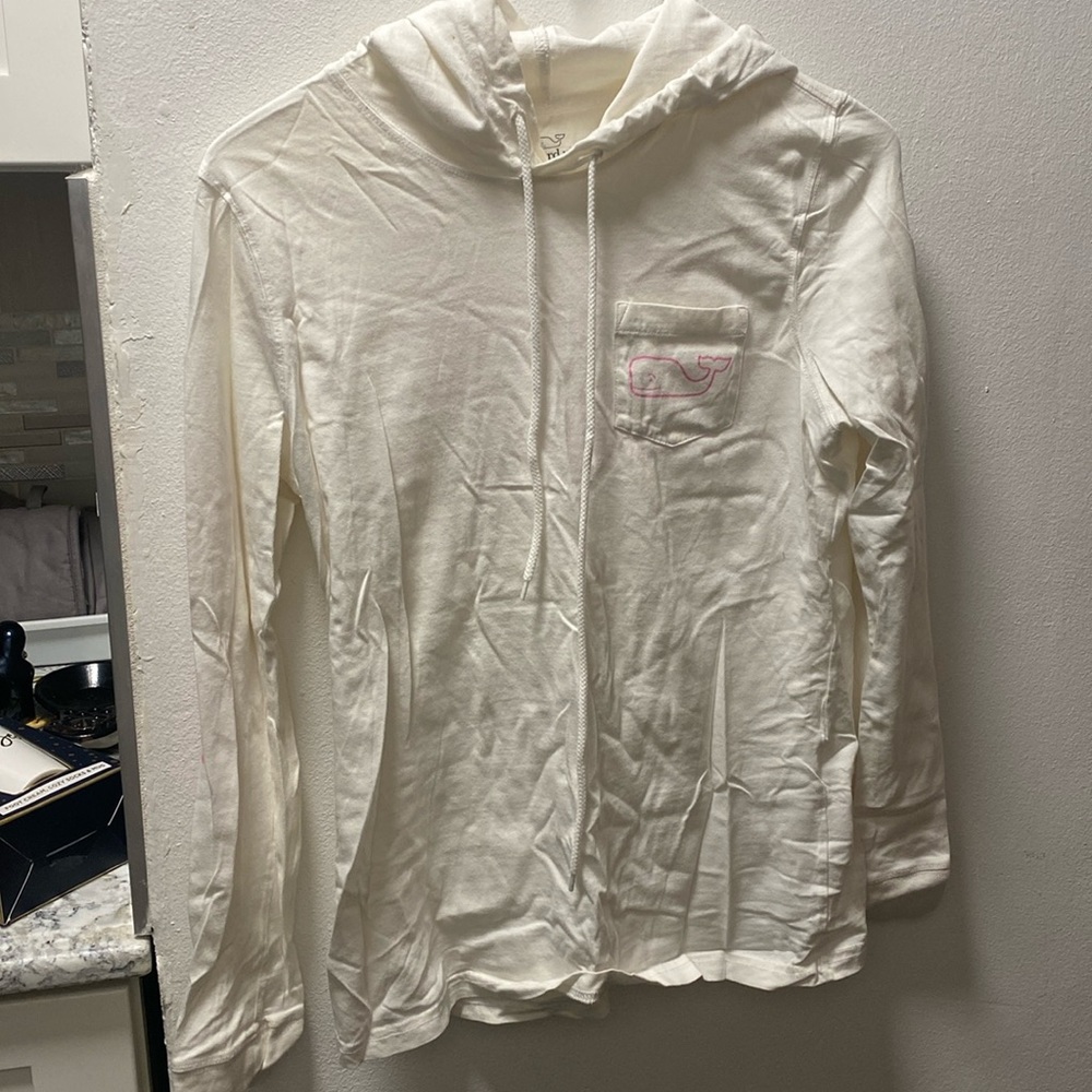 White Vineyard Vines Hoodie